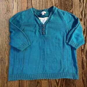 Cj banks sapphire sweater